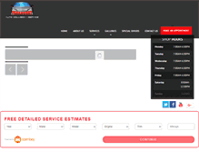 Tablet Screenshot of paramountautoshop.com